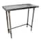 Bk Resources Stainless Steel Work Table With Open Base, Plastic Feet, 48"Wx18"D SVTOB-1848 - alternate 1